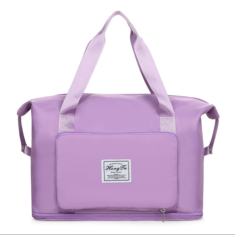 Bolso Viaje Plegable Morado CIDMO